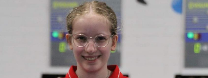 Mia Buhleier bei der Deutschen Jugendmeisterschaft in&nbsp;Weinheim