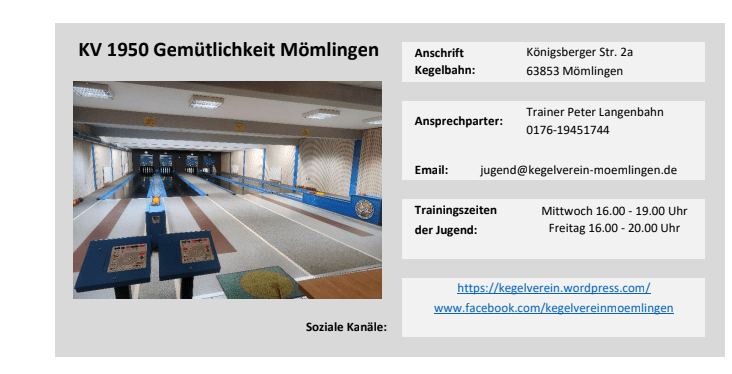 wir stehen 2024 im Bayerischen Club-Verzeichnis für&nbsp;Jugendtraining