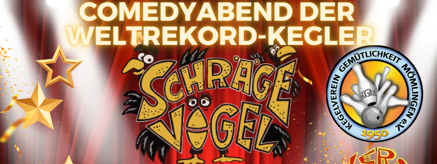 Kikeriki Kartenbestellung „Schräge Vögel“ im April 2026